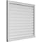 Ekena Millwork Vertical Surface Mount PVC Gable Vent: Functional, w/ 2"W x 2"P Brickmould Sill Frame, 38"W x 34"H GVPVE38X3403SF - alternate 4